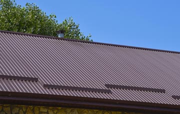 typical Llanfihangel Yn Nhowyn corrugated roof uses